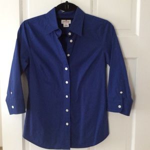 J Crew 3/4 sleeves Haberdashery shirt (PS)